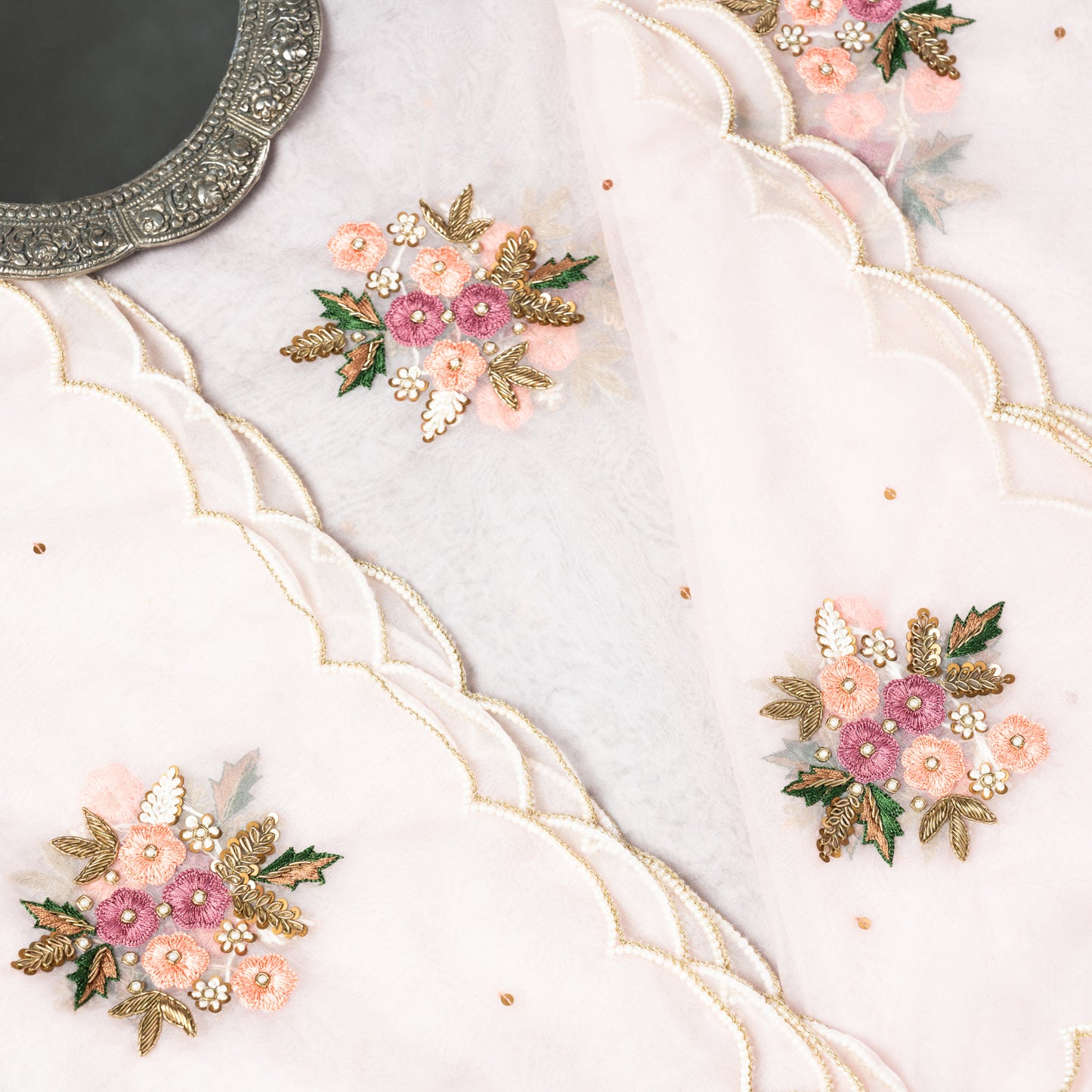 Nargis Fulwa Blush Petal Dupatta