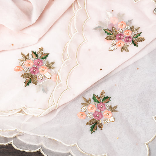 Nargis Fulwa Blush Petal Dupatta